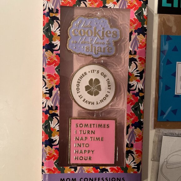 Magnets - Sarcastic & Inspirational (Mom Confessions / new) (by Paper Source) - Picture 2 of 15